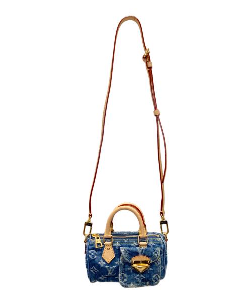 LOUIS VUITTON（ルイ ヴィトン）LOUIS VUITTON (ルイ ヴィトン) モノグラム・デニムナノ・スピーディー M82950 サイズ:ナノの古着・服飾アイテム