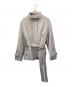 HER LIP TO（ハーリップトゥ）の古着「Viana Wool Short Coat」｜アイボリー