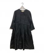 nest Robeネストローブ）の古着「切替ワンピース」｜ブラック