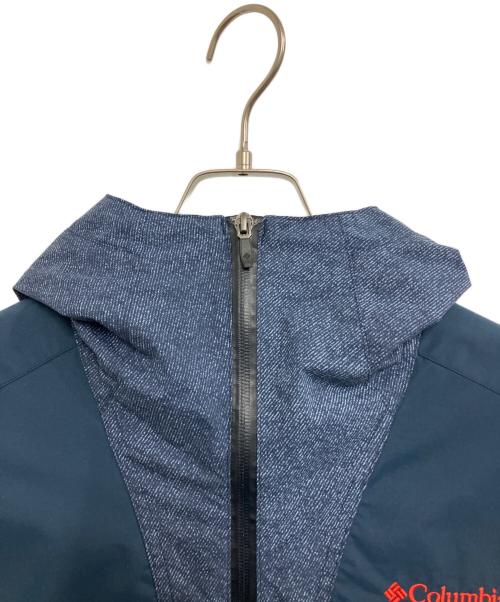 Columbia（コロンビア）Columbia (コロンビア) デクルーズサミットパターンドジャケット ブルー サイズ:Lの古着・服飾アイテム