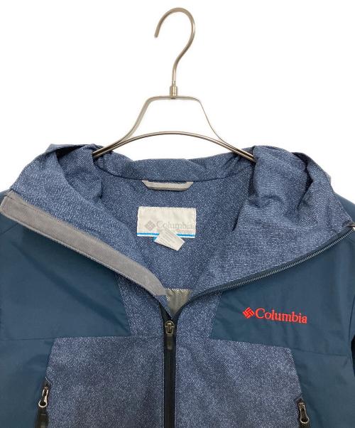 Columbia（コロンビア）Columbia (コロンビア) デクルーズサミットパターンドジャケット ブルー サイズ:Lの古着・服飾アイテム