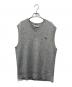 LACOSTE（ラコステ）の古着「ニットベスト」｜グレー