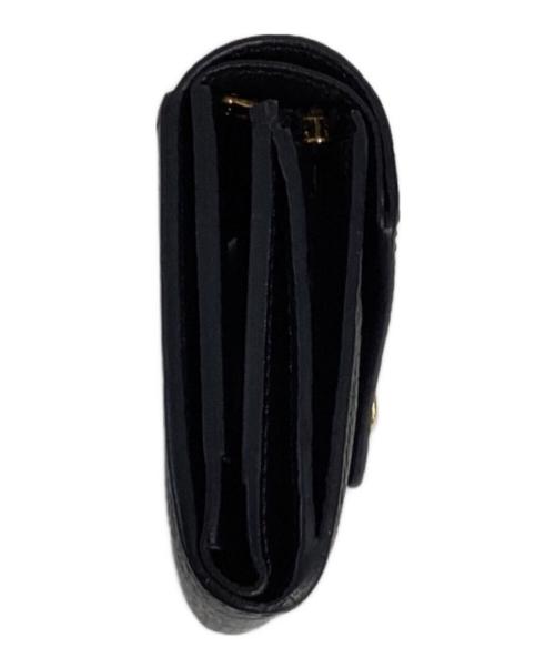 LOUIS VUITTON（ルイ ヴィトン）LOUIS VUITTON (ルイ ヴィトン) ポルトフォイユ･ゾエ モノグラム・アンプラント ウォレット / 財布 ブラックの古着・服飾アイテム