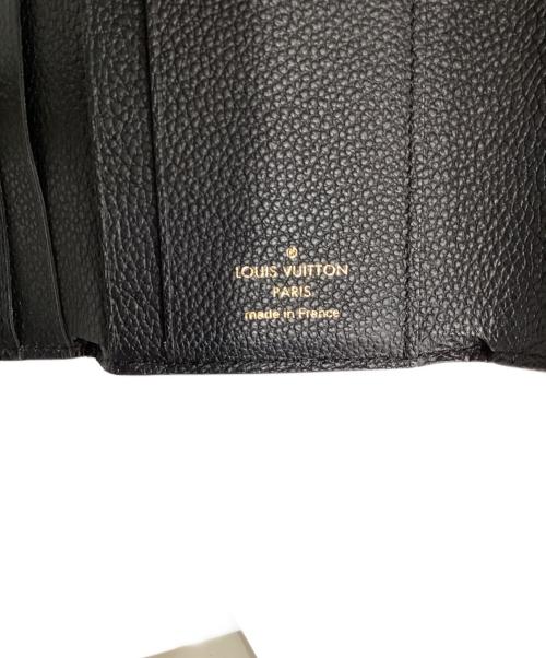 LOUIS VUITTON（ルイ ヴィトン）LOUIS VUITTON (ルイ ヴィトン) ポルトフォイユ･ゾエ モノグラム・アンプラント ウォレット / 財布 ブラックの古着・服飾アイテム