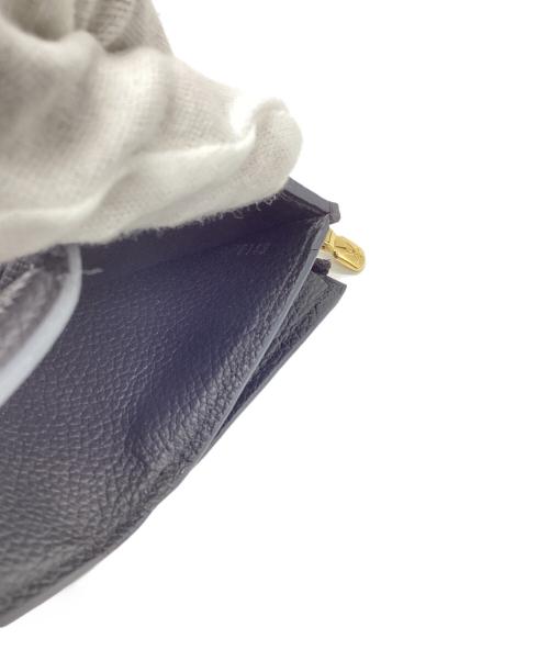 LOUIS VUITTON（ルイ ヴィトン）LOUIS VUITTON (ルイ ヴィトン) ポルトフォイユ･ゾエ モノグラム・アンプラント ウォレット / 財布 ブラックの古着・服飾アイテム
