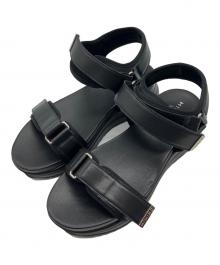 HIMIKO（ヒミコ）の古着「メタルパーツスポーツサンダル」｜ブラック