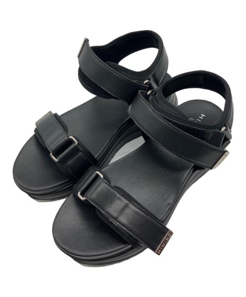 HIMIKO（ヒミコ）HIMIKO (ヒミコ) メタルパーツスポーツサンダル ブラック サイズ:SIZE Mの古着・服飾アイテム