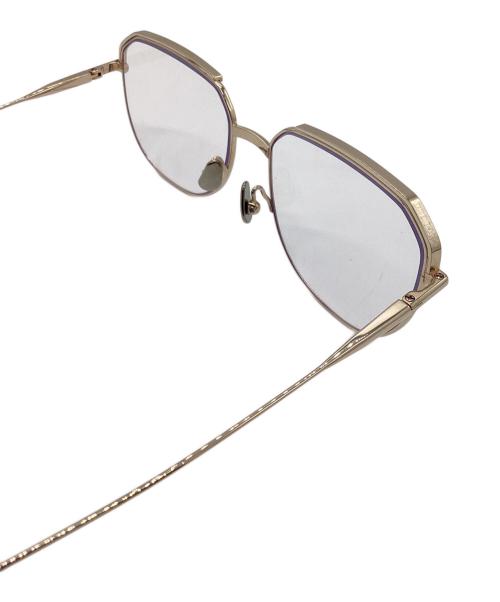 BLANC（ブラン）BLANC (ブラン) 眼鏡 ゴールド サイズ:54□16-142の古着・服飾アイテム