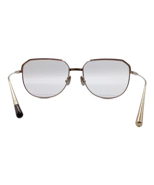 BLANC（ブラン）BLANC (ブラン) 眼鏡 ゴールド サイズ:54□16-142の古着・服飾アイテム