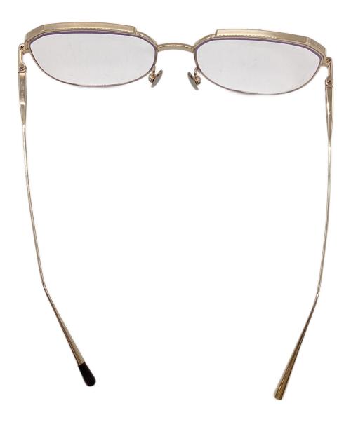 BLANC（ブラン）BLANC (ブラン) 眼鏡 ゴールド サイズ:54□16-142の古着・服飾アイテム