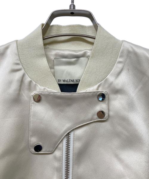 By Malene Birger（バイマレーネビルガー）By Malene Birger (バイマレーネビルガー) ボンバージャケット アイボリー サイズ:32の古着・服飾アイテム