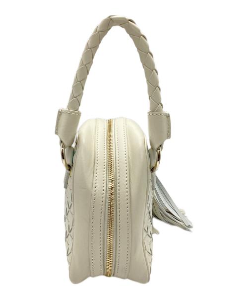 serapian（セラピアン）serapian (セラピアン) PETRA HANDBAG アイボリーの古着・服飾アイテム