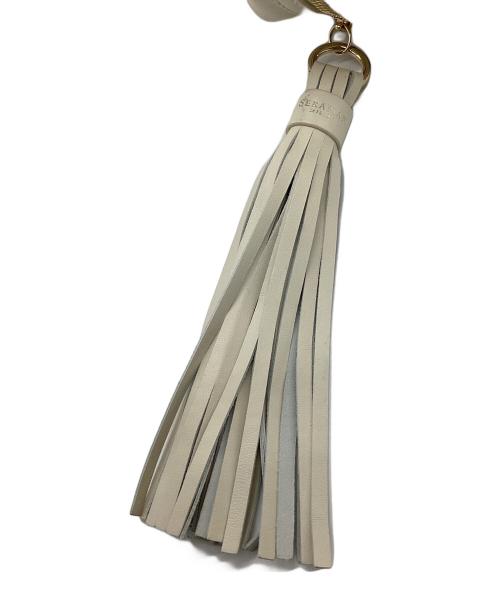 serapian（セラピアン）serapian (セラピアン) PETRA HANDBAG アイボリーの古着・服飾アイテム