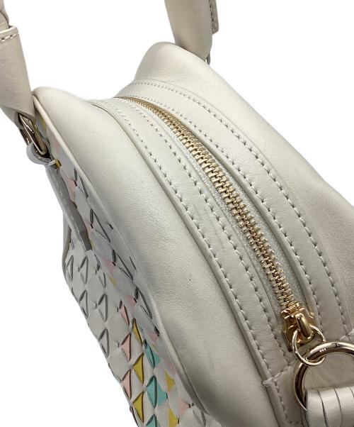 serapian（セラピアン）serapian (セラピアン) PETRA HANDBAG アイボリーの古着・服飾アイテム