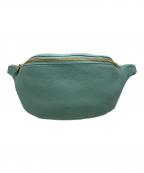 Ch!iiiチー）の古着「レザーボディバッグ」｜ブルー