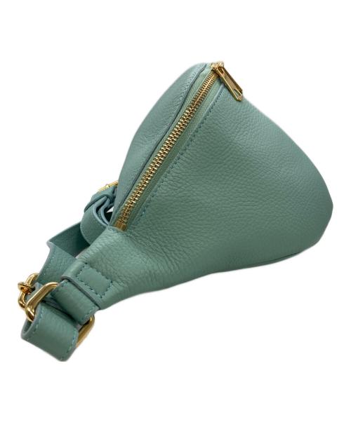 Ch!iii（チー）Ch!iii (チー) レザーボディバッグ ブルーの古着・服飾アイテム