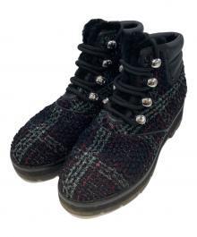 3.1 phillip lim（スリーワンフィリップリム）の古着「ツイードブーツ」｜ブラック