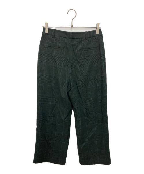 MACKINTOSH LONDON（マッキントッシュ ロンドン）MACKINTOSH LONDON (マッキントッシュ ロンドン) ストレッチサキソニーチェックパンツ グリーン サイズ:SIZE 38の古着・服飾アイテム