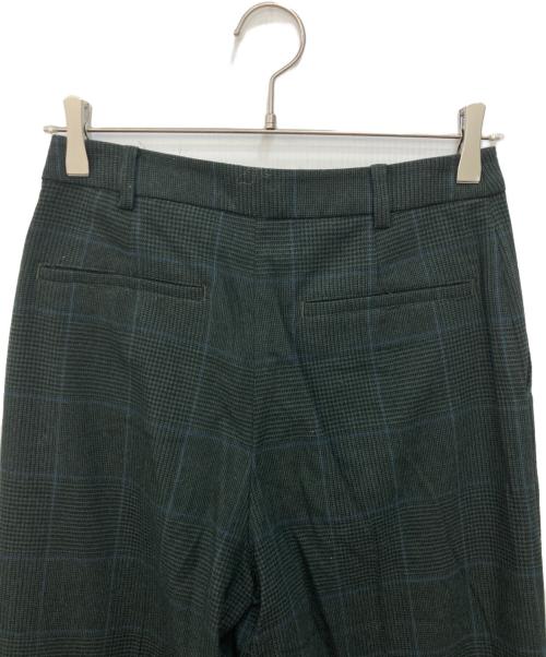 MACKINTOSH LONDON（マッキントッシュ ロンドン）MACKINTOSH LONDON (マッキントッシュ ロンドン) ストレッチサキソニーチェックパンツ グリーン サイズ:SIZE 38の古着・服飾アイテム