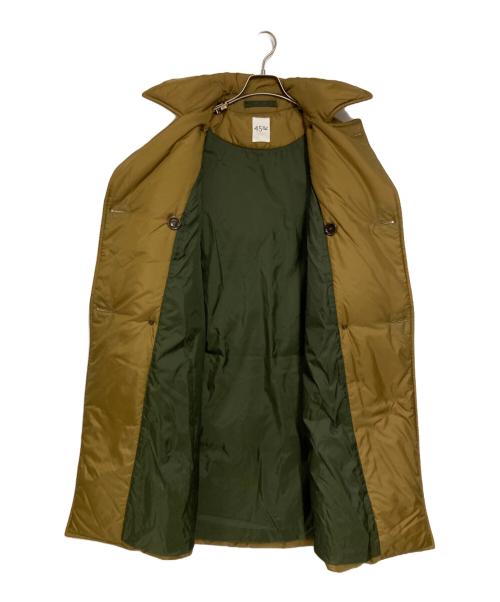 45R（フォーティファイブ・アール）45R (フォーティファイブ・アール) ナイロンダウンのAKIYAコート ブラウン サイズ:1の古着・服飾アイテム