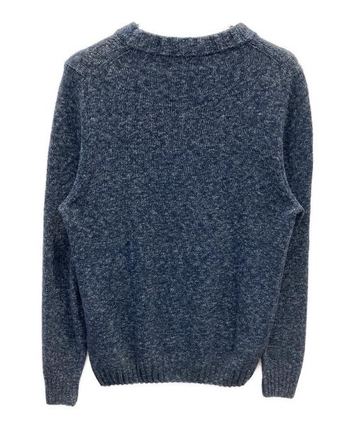 Drumohr（ドルモア）Drumohr (ドルモア) コットンリネンニット ネイビー サイズ:52の古着・服飾アイテム