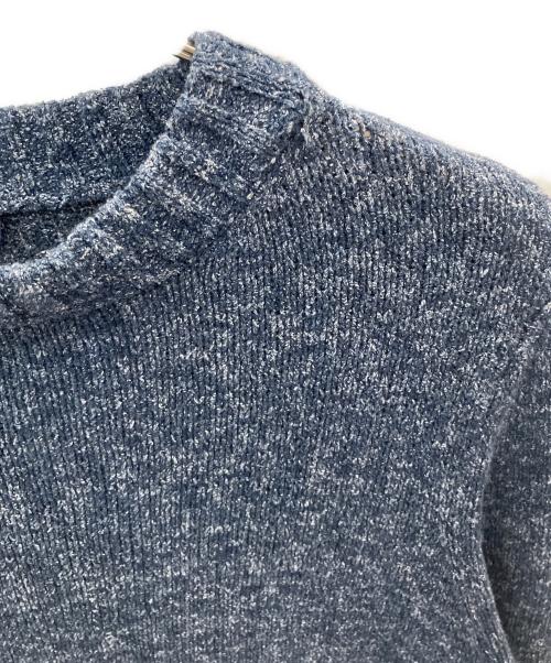 Drumohr（ドルモア）Drumohr (ドルモア) コットンリネンニット ネイビー サイズ:52の古着・服飾アイテム