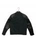 dunhill (ダンヒル) 異素材シングルライダースジャケット ブラック サイズ:M：25000円
