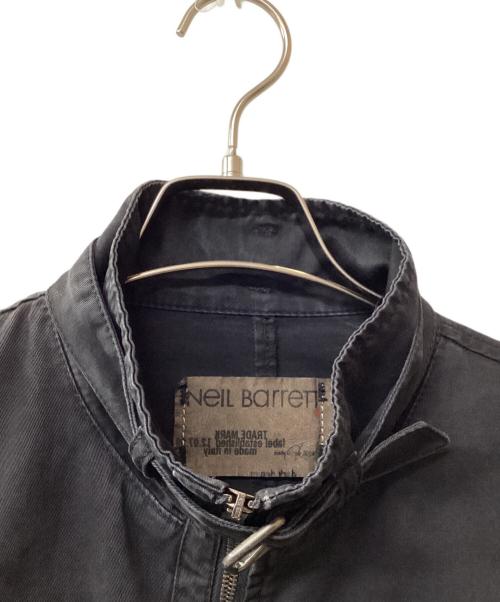 NEIL BARRETT（ニールバレット）NEIL BARRETT (ニールバレット) NEIL BARRETT ミリタリージャケット ブラック サイズ:Mの古着・服飾アイテム