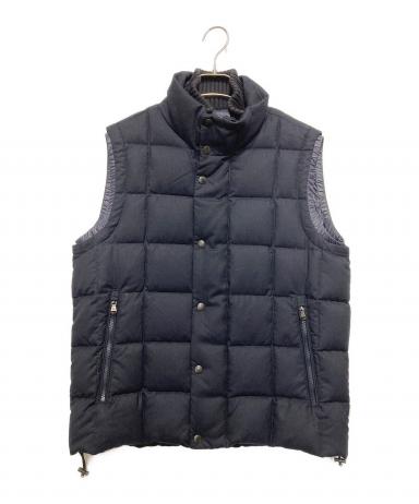 中古・古着通販】MONCLER (モンクレール) ダウンベスト ネイビー