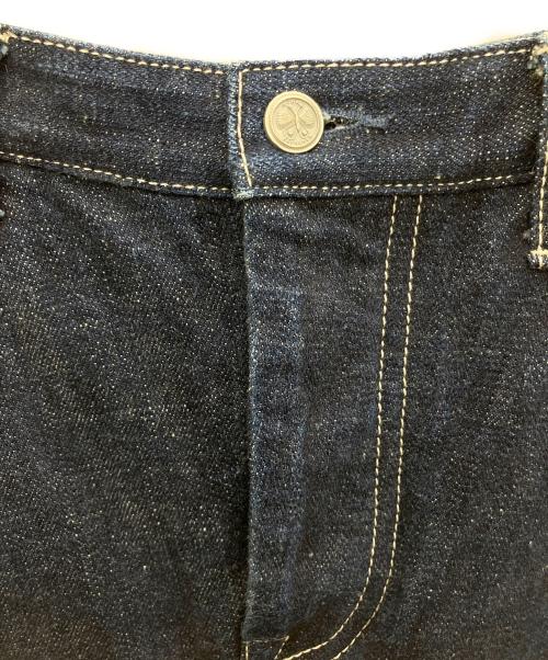 mina perhonen（ミナ ペルホネン）mina perhonen (ミナ ペルホネン) always ワイドデニム インディゴ サイズ:34の古着・服飾アイテム