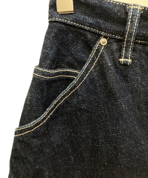 mina perhonen（ミナ ペルホネン）mina perhonen (ミナ ペルホネン) always ワイドデニム インディゴ サイズ:34の古着・服飾アイテム