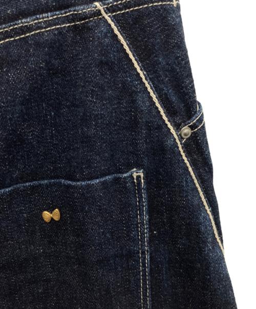 mina perhonen（ミナ ペルホネン）mina perhonen (ミナ ペルホネン) always ワイドデニム インディゴ サイズ:34の古着・服飾アイテム