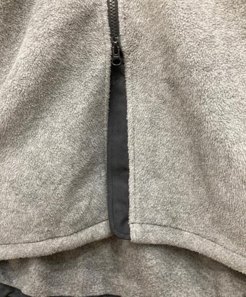 HYKE（ハイク）HYKE (ハイク) FLEECE COAT グレー サイズ:Sの古着・服飾アイテム