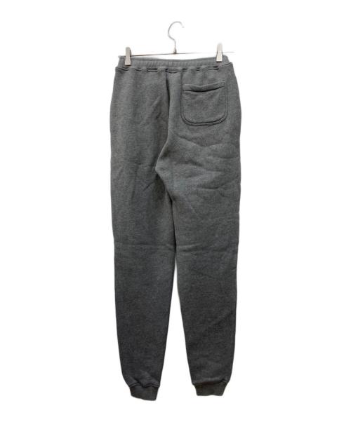 maison kitsune（メゾンキツネ）maison kitsune (メゾンキツネ) フォックスヘッドパッチ ジョグパンツ グレー サイズ:XSの古着・服飾アイテム