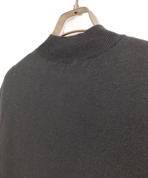 CABAN（キャバン）CABaN (キャバン) コットンカシミヤ ノースリーブロングドレス ブラック サイズ:Sの古着・服飾アイテム