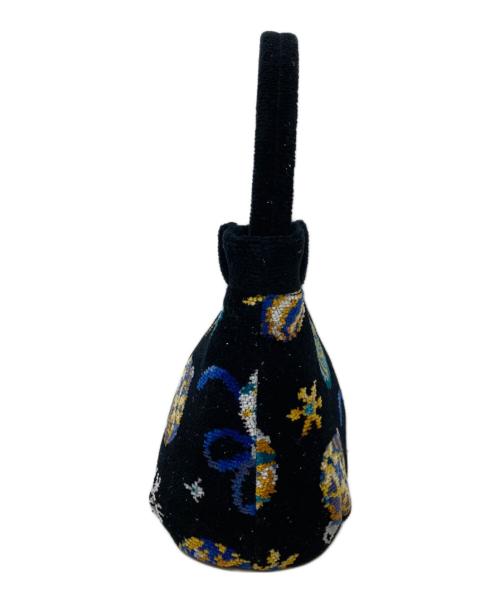 FEILER（フェイラー）FEILER (フェイラー) ハンドバッグ ブラックの古着・服飾アイテム