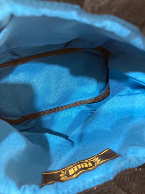 FEILER（フェイラー）FEILER (フェイラー) ハンドバッグ ブラックの古着・服飾アイテム