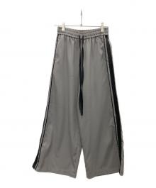 Adam et Rope（アダム エ ロペ）の古着「サイドラインパンツ」｜グレー