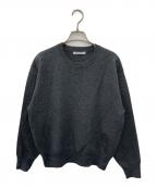 BEAUTY&YOUTHビューティーアンドユース）の古着「ミラノリブ ニット プルオーバー」｜グレー