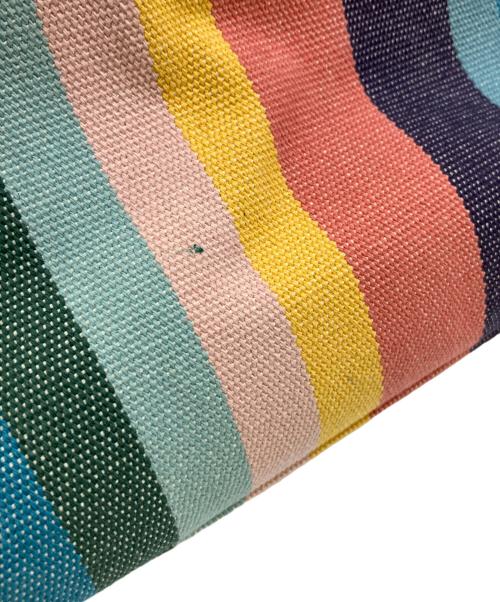 PAUL SMITH（ポールスミス）PAUL SMITH (ポールスミス) アーティストストライプキャンバストートバッグ マルチカラーの古着・服飾アイテム