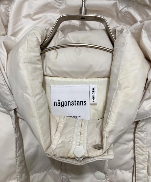 nagonstans（ナゴンスタンス）nagonstans (ナゴンスタンス) squeeze down jacket アイボリー サイズ:Mの古着・服飾アイテム