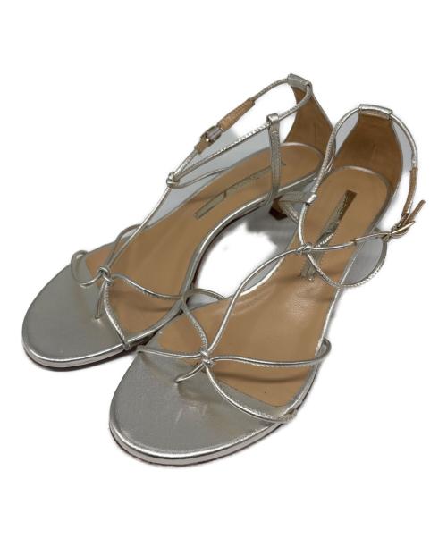 Brenta（ブレンタ）BRENTA (ブレンタ) ヒールサンダル シルバー サイズ:36の古着・服飾アイテム