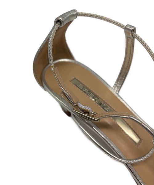 Brenta（ブレンタ）BRENTA (ブレンタ) ヒールサンダル シルバー サイズ:36の古着・服飾アイテム
