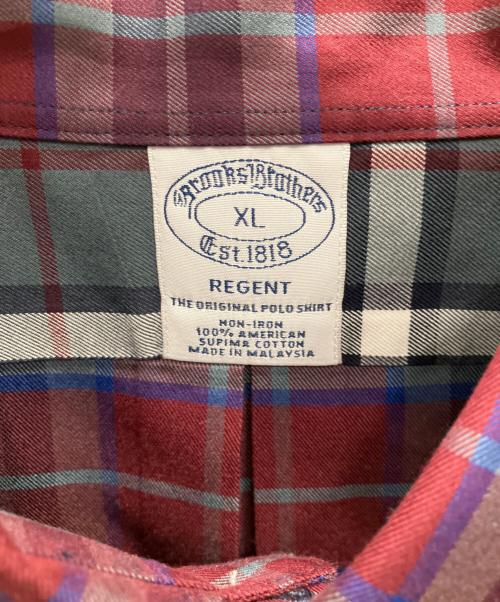 BROOKS BROTHERS（ブルックスブラザーズ）BROOKS BROTHERS (ブルックスブラザーズ) チェックシャツ グリーン サイズ:XLの古着・服飾アイテム