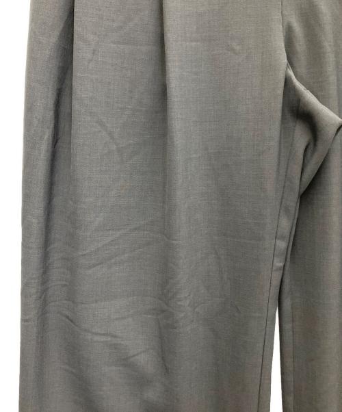 ANIECA（アニーカ）ANIECA (アニーカ) ウエストデザインパンツ グレー サイズ:SIZE 40の古着・服飾アイテム