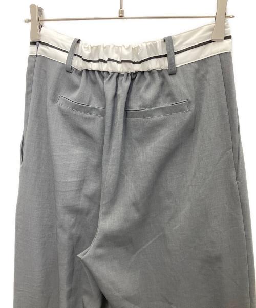 ANIECA（アニーカ）ANIECA (アニーカ) ウエストデザインパンツ グレー サイズ:SIZE 40の古着・服飾アイテム