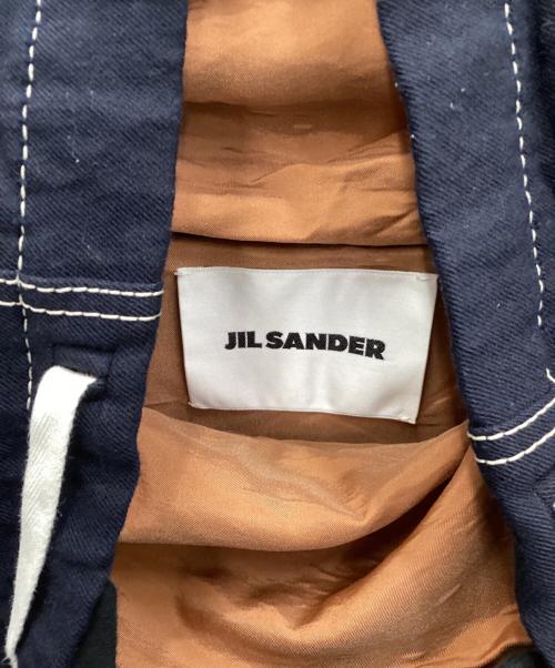 JIL SANDER（ジルサンダー）JIL SANDER (ジルサンダー) ハイネックベスト ネイビー サイズ:36の古着・服飾アイテム
