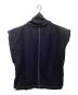 中古・古着 JIL SANDER (ジルサンダー) ハイネックベスト ネイビー サイズ:36：18000円