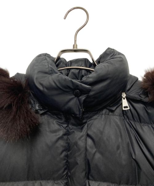 MONCLER（モンクレール）MONCLER (モンクレール) ダウンコート ブラックの古着・服飾アイテム