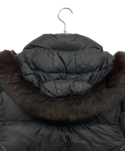 MONCLER（モンクレール）MONCLER (モンクレール) ダウンコート ブラックの古着・服飾アイテム